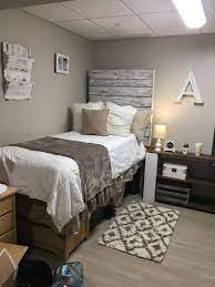 Farmhouse Style Dorm Room Rustic Dorm Room Dorm Room Inspiration Dorm Room Colors
