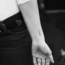 Evantattoo Inner Wrist Tattoos Wrist Tattoos Words In 2021 Inner Wrist Tattoos Wrist Tattoos For Guys Wrist Tattoos Words
