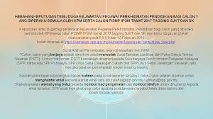 Peraturan & saranan oleh spp semasa temuduga panduan kepada calon yang menghadiri temu duga di suruhanjaya perkhidmatan pelajaran, kompleks documents similar to senarai semak temuduga spp. Spp Malaysia On Twitter Keputusan Temu Duga Suruhanjaya Perkhidmatan Pelajaran Spp