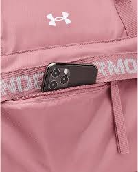 Amazon.com: Under Armour Women's Favorite Duffle , (697) Pink Elixir / /  White , One Size Fits Most : Clothing, Shoes & Jewelry