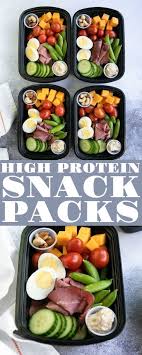 Protein Snack Pack Lunch Meal Prep The Forked Spoon Recipe Healthy Protein Snacks Lunch Meal Prep Healthy Drinks
