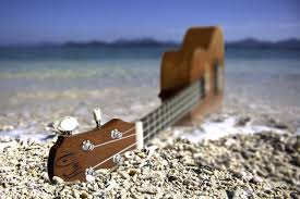Beach style chairs uke strings. Ukulele On Beach Ari Maui Travel Guide Ukulele Maui Travel