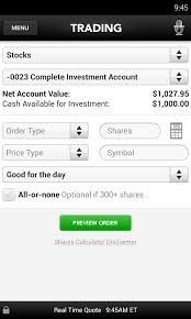 Account market value is the daily weighted average market value of assets held in a managed portfolio during the quarter. Amazon Com E Trade Mobile Trading Investing Appstore For Android