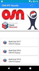 Soal dan pembahasan olimpiade ips smp 2021. Soal Osn Smp Mts Ips Terpadu For Android Apk Download