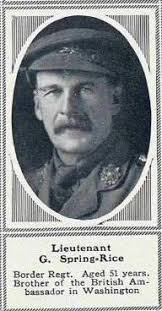 Lieut Gerald Spring-Rice (1864-1916)