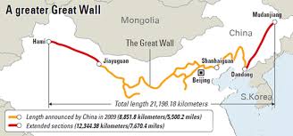 Still, all of them are concentrated in the north of china. Length Of Great Wall China