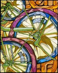 Pin By M Katie Cichon On Artwork Bicycle Bicycle Art Art Lessons Bike Art