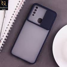 Oppo A8 Cover - Blue - Translucent ...