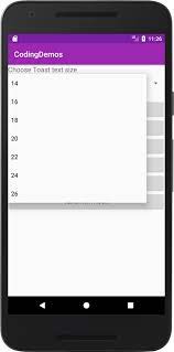 Android Toast Message Text Size Android Tutorials Messages Color Coding