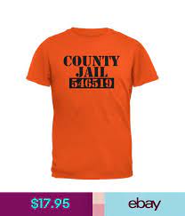 Pin On Prisoner Costume County Jail Inmate T Shirts