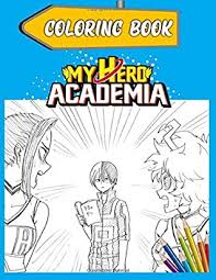 Color spread color pages ua file color spread. My Hero Academia Coloring Book Anime Coloring Book Sketchbook 8 5 X 11 100 Page For Coloring Sketching Anime Drawing Manga Book By Drawing Book