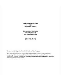 Gallen, switzerland) limited liability four pillars of new insurance business consulting: Free 10 Insurance Business Plan Samples In Ms Word Pages Google Docs Pdf