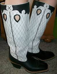 Black And White Cowboy Boots Womens Twisted X Boots Ladies Tall 17 Black White Buckaroo Boots Women S Preowned Western Ranch Cowgirl Boot Buckaroo Boots Twisted X Boots Boots