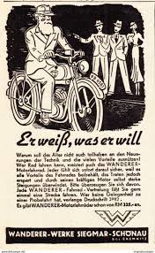 Wanderer Motorfahrrader Reklame Fur Altere Herrschaften Motorfahrrad Fahrrad Motor