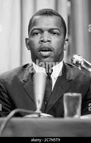 John Lewis (1940-2020) at the Selma Pettus Bridge