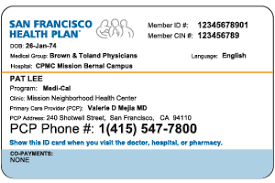 Maybe you would like to learn more about one of these? Id Cards San Francisco Health Plan
