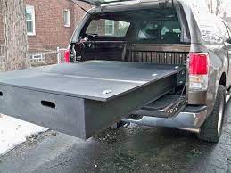 Diy Bed Storage System For My Truck Toyota Tundra Forums Tundra Solutions Forum Truck Bed Storage Truck Bed Drawers Diy Truck Bedding