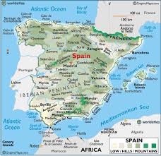 Spanish is the mother tongue for 89% of the country's population. Spain Maps Facts Map Of Spain Spain Vacation Spain Travel