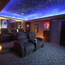 Cosmic Star Ceiling Home Theater Rooms Home Theater Design Home Theater Lighting
