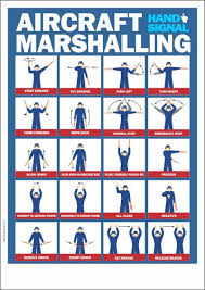 Aviation Safety Poster Aircraft Marshalling Hand Signals Pilots Aviation Aviation Training Pilots Quotes Aviation