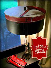 From Hat Box To Diy Lamp Shade Lamp Shade Diy Lamp Shade Diy Lamp