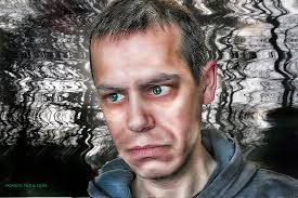 A self portrait at a favorite watering hole, Bridge Street Ale House.