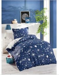 160 x 240 cm yastık kılıfı : Junior Nevresim Seti Tek Kisilik Halley Lacivert Ep 017657 Ceyizci