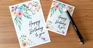 おしゃれなバースデーカードの無料テンプレート集 デザイン 印刷素材 happy birthday project バースデーカード カードのテンプレート シール 手作り