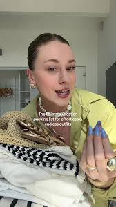 My simple packing list to ensure i have endless outfits for any occassaion  #vacationoutfits #packingtips #vacationoutfitinspo #summerstyle  #capsulewardrobe #summeroutfits