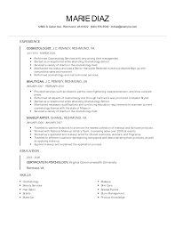 cosmetologist resume examples and tips