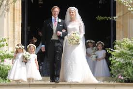 Vergangene woche zeigte sie sich bereits zum ersten mal mit prinz harry bei einem. Lady Gabriella Windsor Marries Tom Kingston At St George S Chapel Vogue Paris