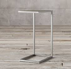 Graydon Shagreen Rectangular Cocktail Side Table Stainless Table Table Home Decor