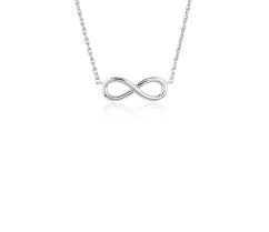 Infinity Necklace In Platinum Blue Nile Infinity Necklace Diamond Infinity Necklace Infinity Necklace Gold