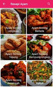 Berikut brilio.net rangkum dari berbagai sumber 9 resep ayam goreng gurih, enak, empuk dan. 1001 Resepi Masakan Melayu Fur Android Apk Herunterladen