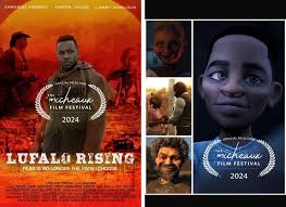 Lufalo Rising writer/director Gordon Greene and Producer Howard Green  attends The Celebration of Cinema & Television Honouring Black, Latino, and  AAPI achievements in Los Angeles. Please like, share and comment. Thank you