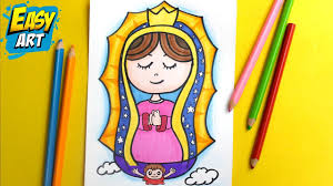 More images for imagenes de la virgen maria para dibujar facil » Dibujos Kawaii Como Dibujar La Virgen Maria Kawaii How To Draw The Virgin Maria Easy Art Youtube