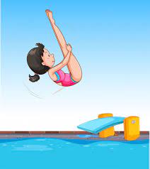 Remarkably, the tale behind the photograph is just. Girl Diving Into Pool Nohat Free For Designer