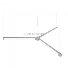 Alcon Lighting Tri Saber 12204 3 Led Linear Suspended Pendant Light Fixture Architectural Led Offi Led Office Lighting Office Lighting Pendant Light Fixtures