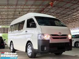 Harga bagi model sedan segmen d toyota camry terpakai dijual di pasaran kereta terpakai dengan harga rm123,800. Toyota Hiace For Sale In Malaysia