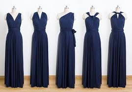 Navy Blue Maxi Infinity Dress Convertible Bridesmaid Dress Cheap Prom Dress Multiway Bridesmaid Dress Infinity Dress Bridesmaid Convertible Bridesmaid Dress