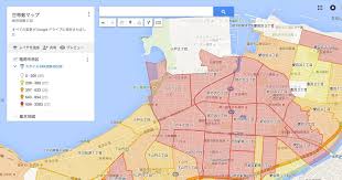 Googleマップのgis機能で世帯数を表示してみた Kotobato
