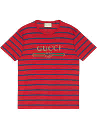 Browse amongst monogram bags, gg belts or indulge in gucci guilty to tap into the brand's legacy. Shop Gucci Logo Striped T Shirt With Express Delivery Farfetch