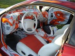 I Would Like To Do Something Crazy Like This To The Interior Custom Cars Paint Custom Car Paint Jobs Mitsubishi Eclipse