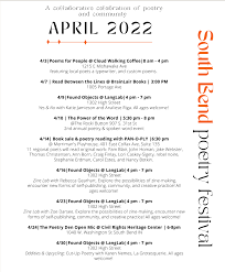 English Major's Guide To: National Poetry Month in South Bend