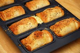 Mini Pepperoni Loaves The Gunny Sack Pampered Chef Brownie Pan Recipes Pampered Chef Recipes Recipes