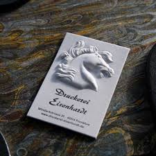 Use the raised gloss to highlight important information. Design Inspiring Distinct Blind Embossed Business Cards