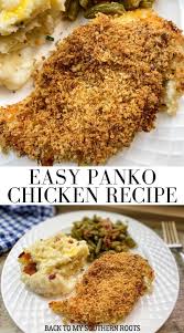 Panko Chicken Recipe Easy Chicken Recipes Panko Chicken Chicken Cutlet Recipes