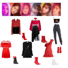 Fashion Set Everglow Bbch Created Via Korean Girl Fashion Dance Outfits Kpop Fashion Outfits