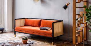 Diy removing and replacing 2 inch elastic webbing on bamboo patio sofa. Cane Furniture Buy Or Diy Mad About The House