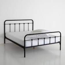 lit 2 personnes a barreaux asper lit lit 2 personnes lit fer forge